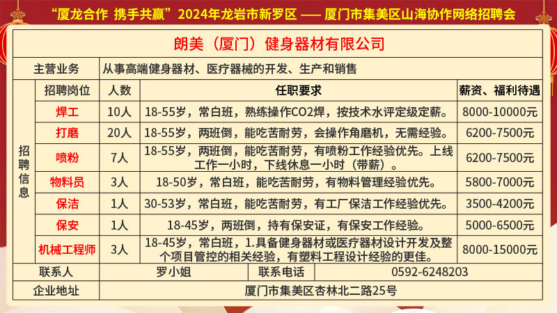 海沧人才网招聘信息网，企业人才的桥梁纽带