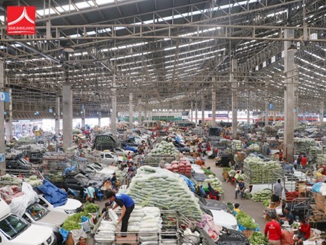 杭州碗盘批发市场，繁荣兴旺的商贸景象